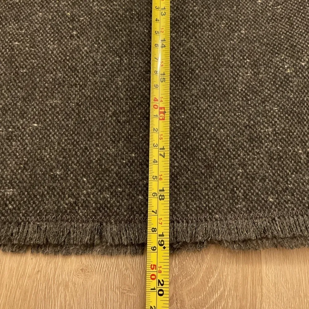 Eddie Bauer Wool Blend Grey Brown Skirt Professional Career Wear Women Size 8 - Image 10