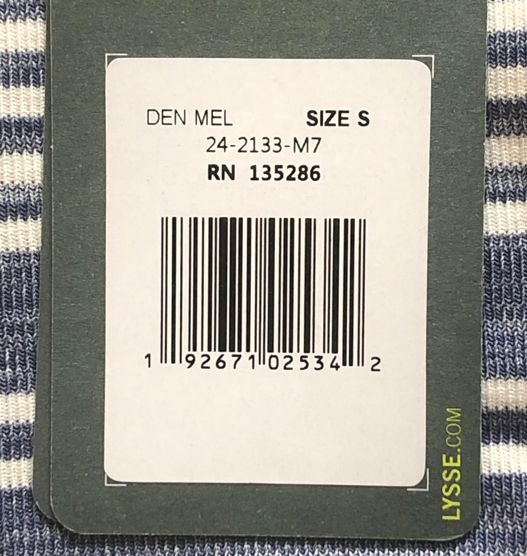 Lyssé Mulholland Striped Tank Dress Midi Women's Size Small NWT New - Image 9