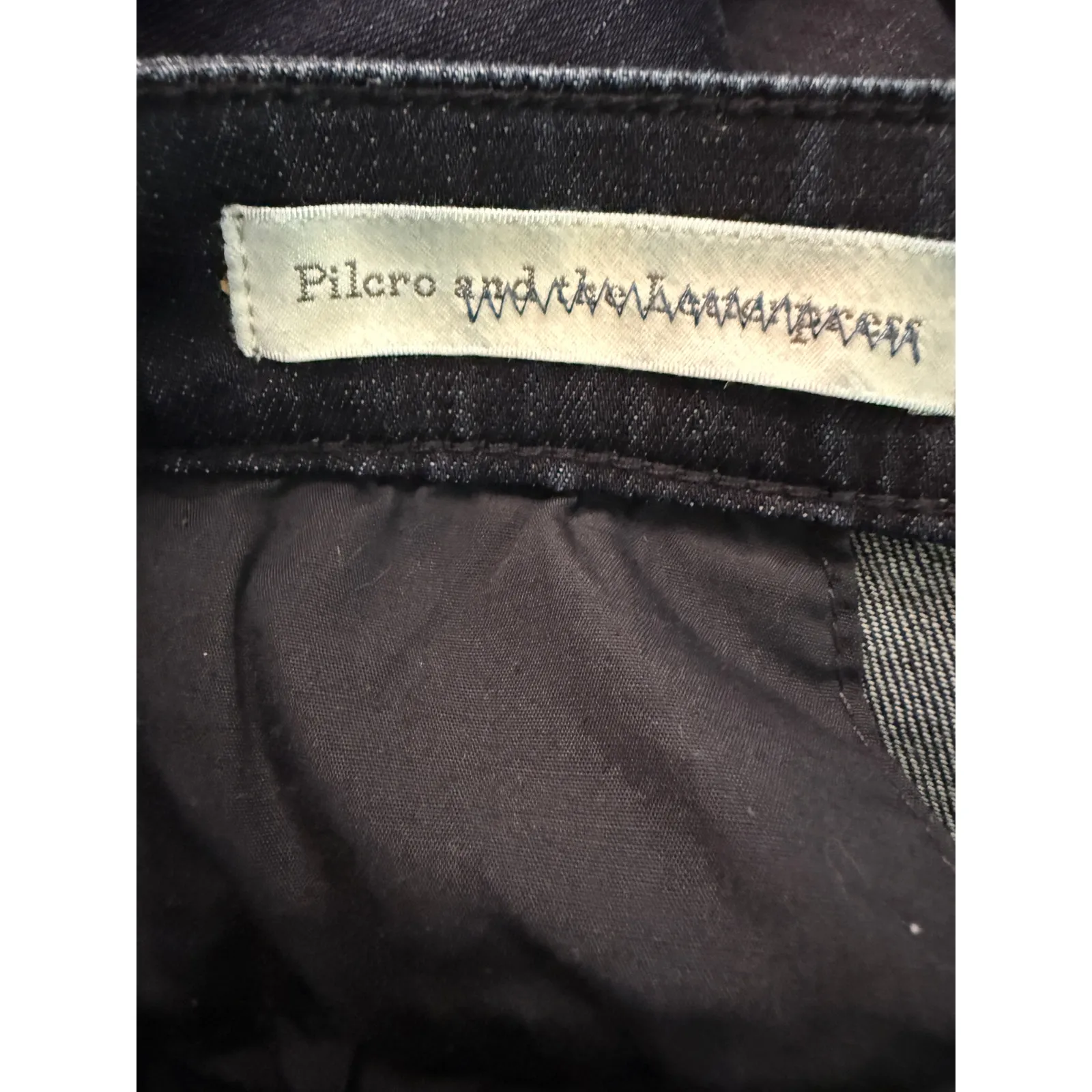 Anthropologie Pilcro and the‎ Letterpress Mid Rise Blue Bootcut Jeans Size 29 - Image 3