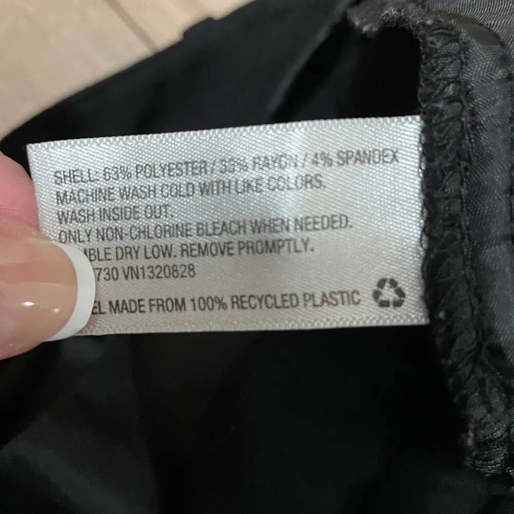 A New Day Stretch Slacks Womens Size 2 Black Dress Pants Business Casual Pockets - Image 5