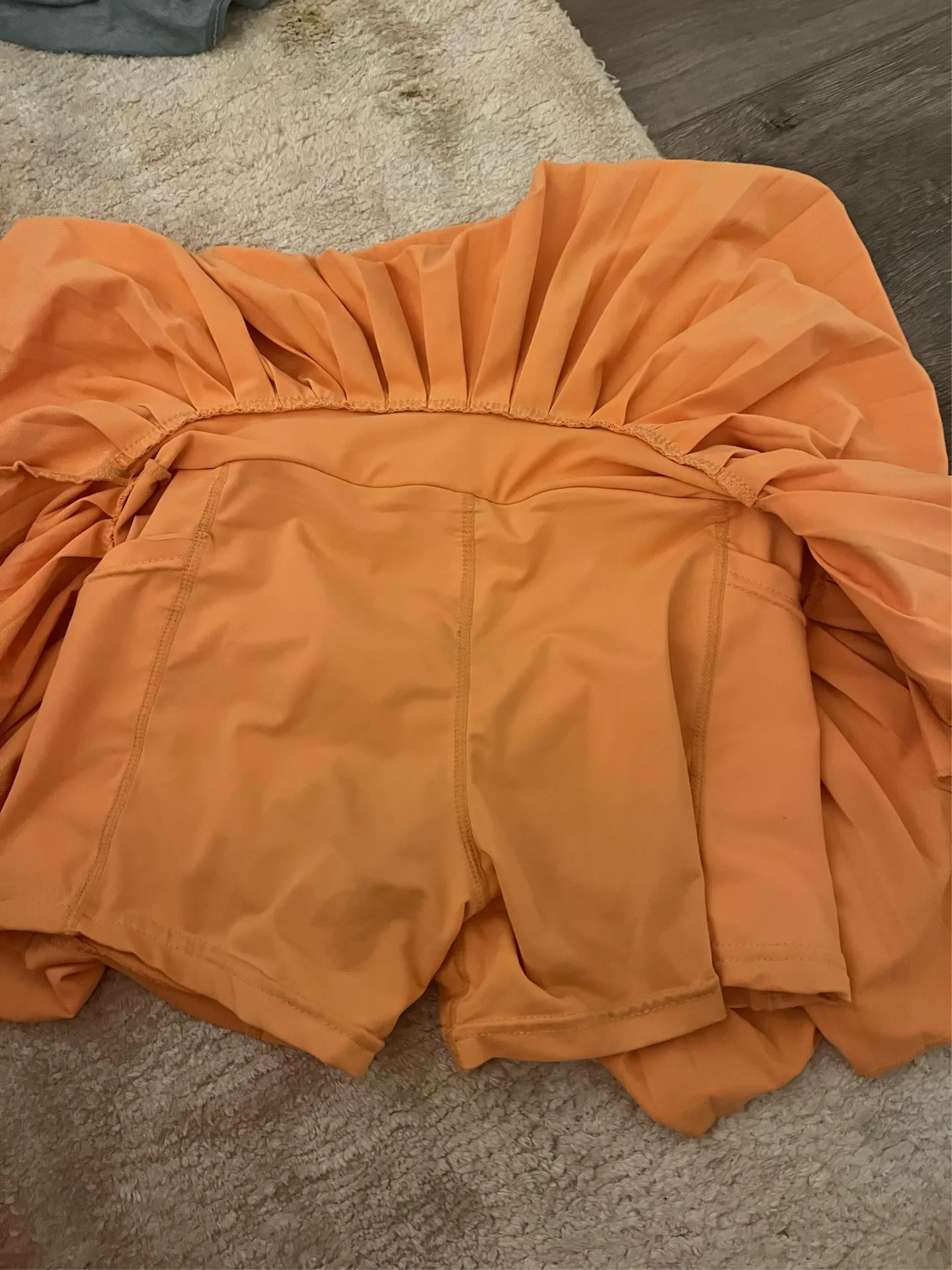 Gold hinge tennis skirt - Image 3