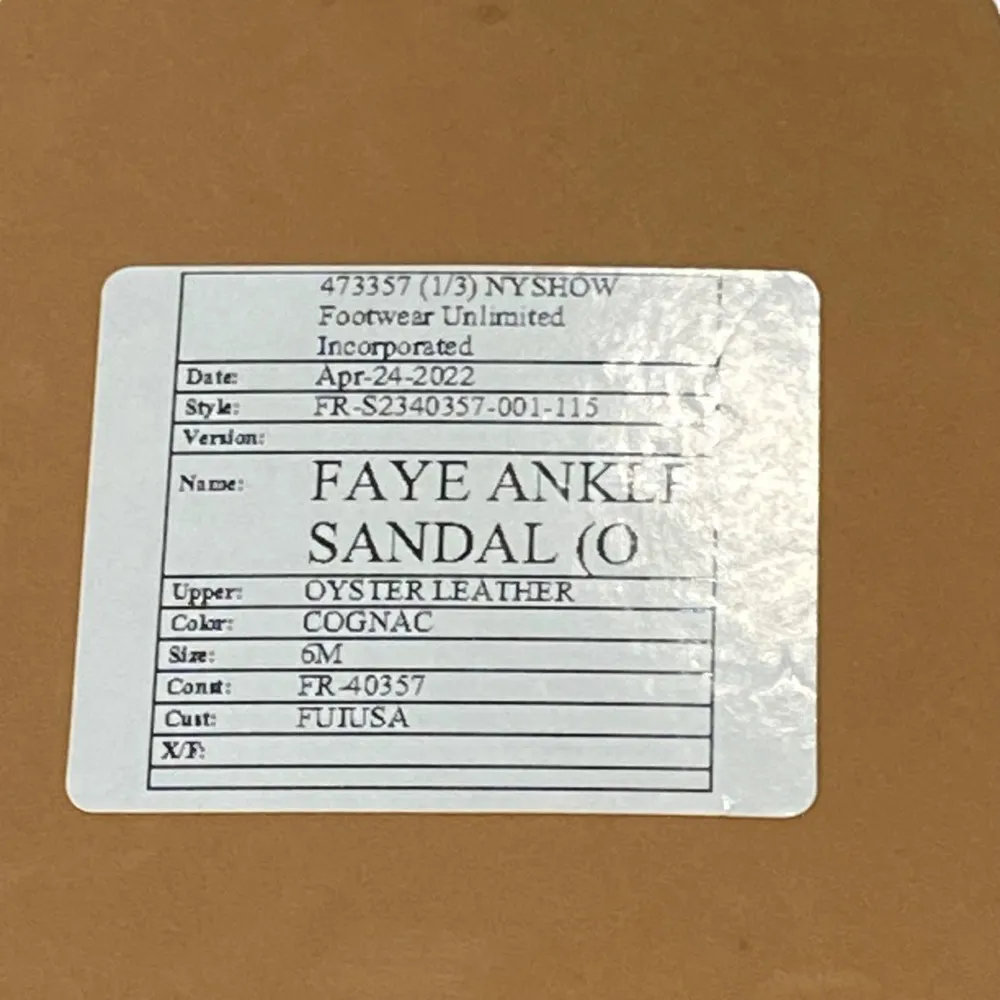 FRYE Faye Ankle wrap Leather Sandals NEW Size 6 - Image 7