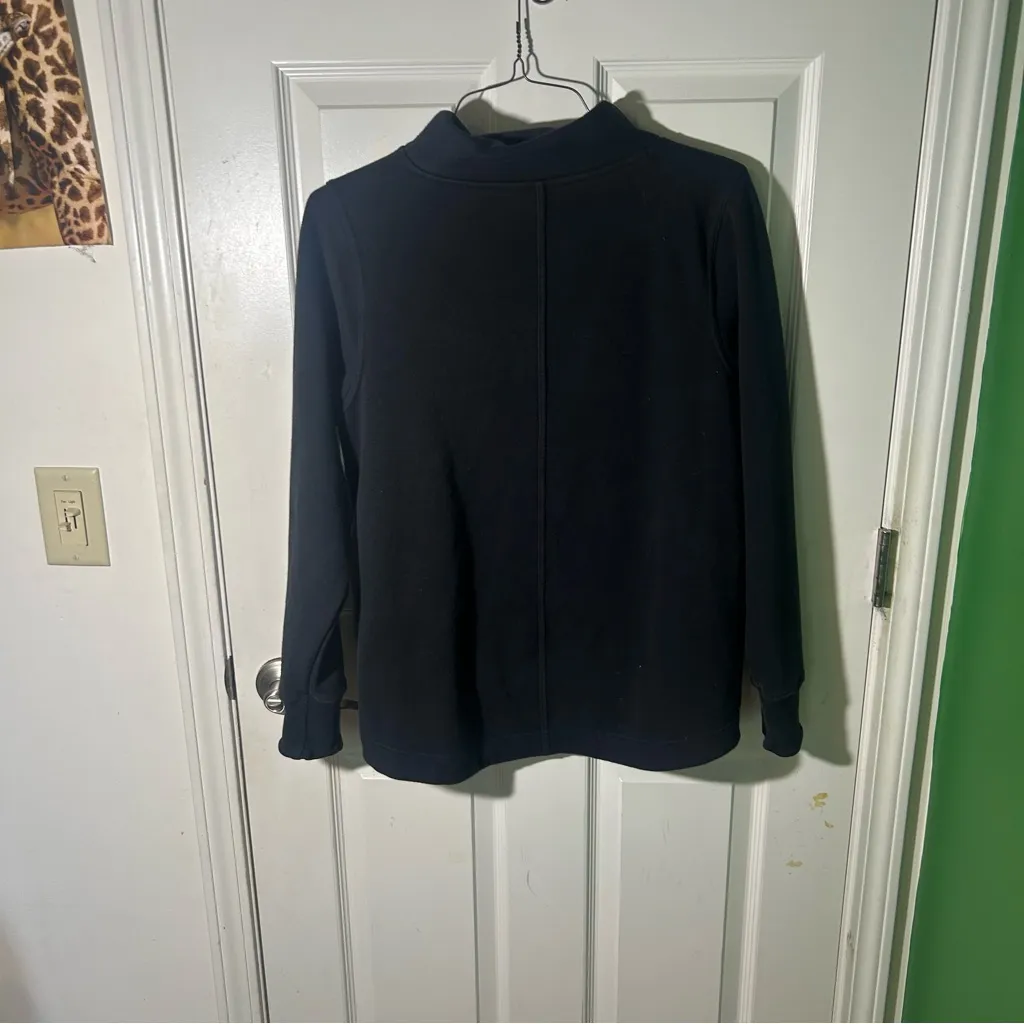 Athleta Forever Fleece Mockneck Sweatshirt - Image 3