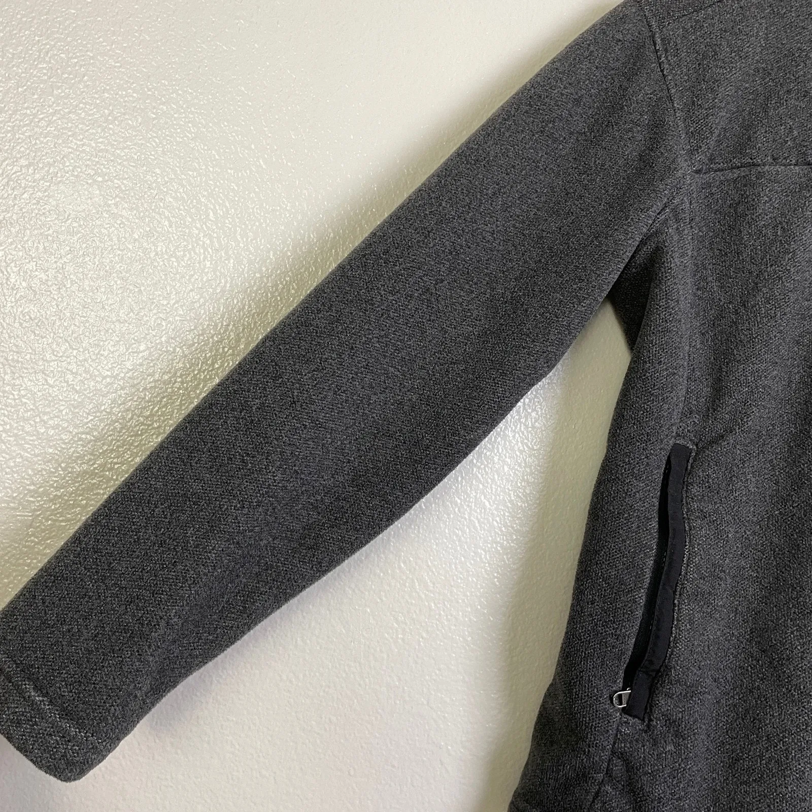 Patagonia Synchilla Polar Basin Jacket Womens Small Gray Fleece Full Zip Outdoor - Image 5