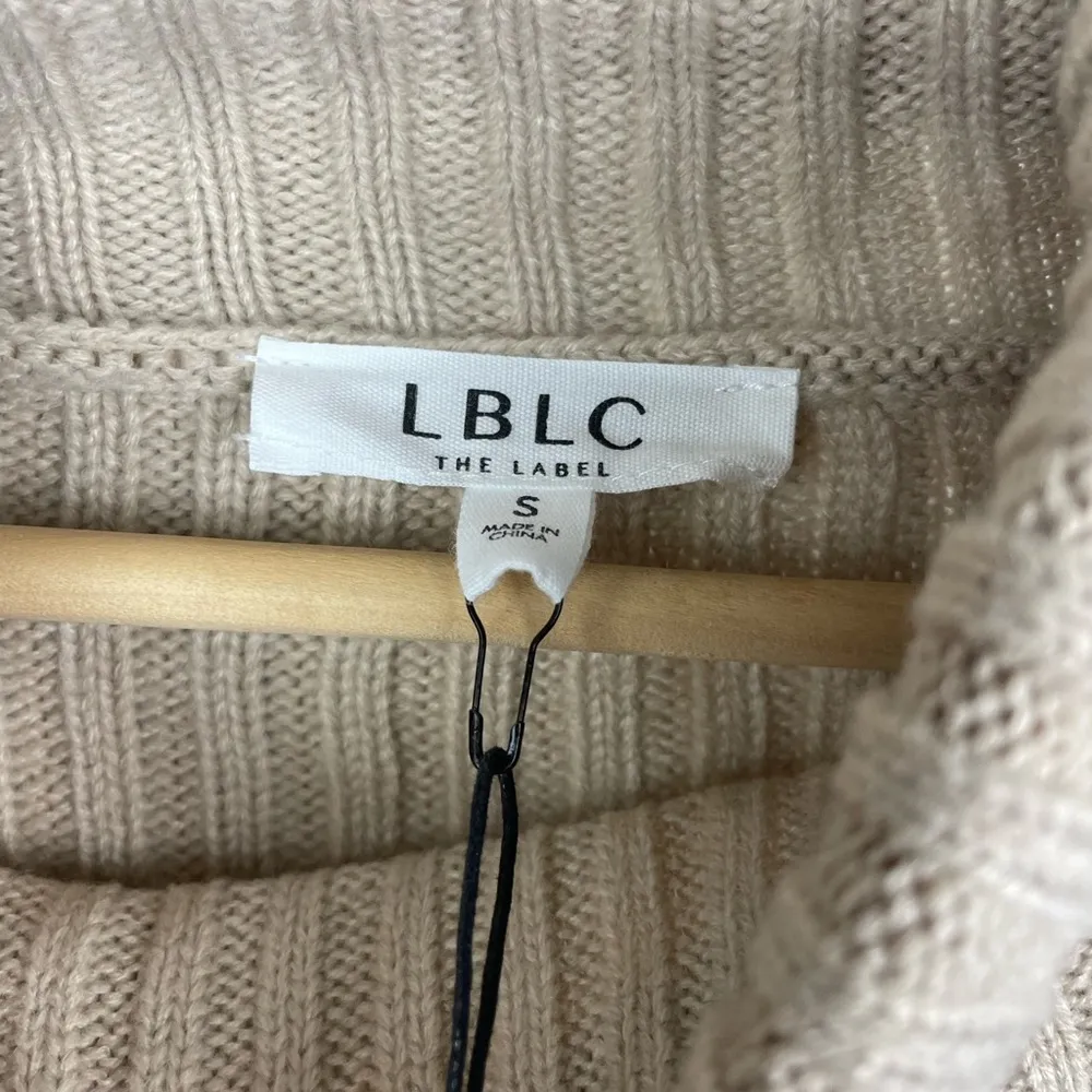 Revolve‎ LBLC The Label Oatmeal Ribbed Knit Casey Sweater - Image 5