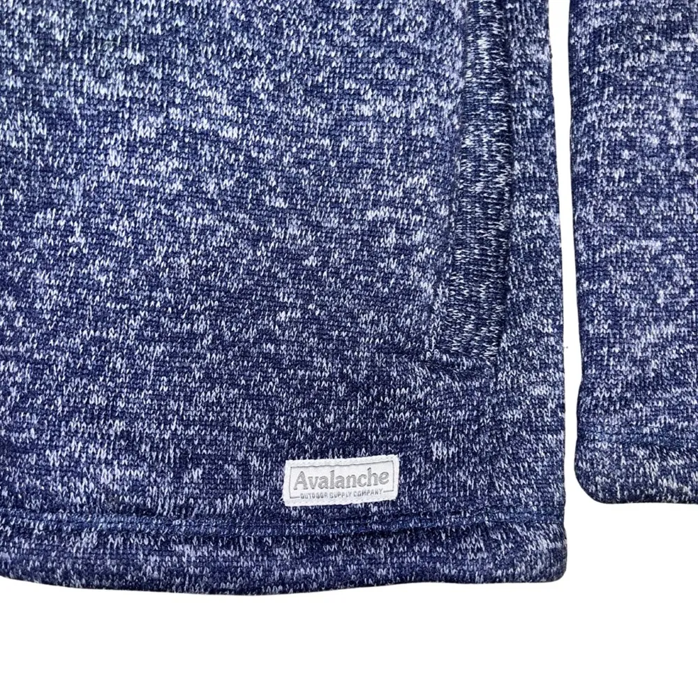 Avalanche Outdoor Supply Company Woman's Navy Jacket Fleece Lining Sz Xlg - Image 4