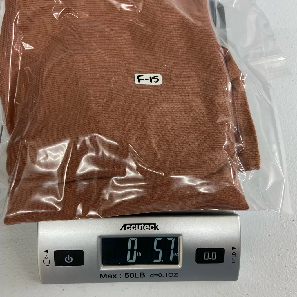 NEW A New Day women’s rust brown tan ribbed stretch long sleeve casual Tshirt XS - Image 7