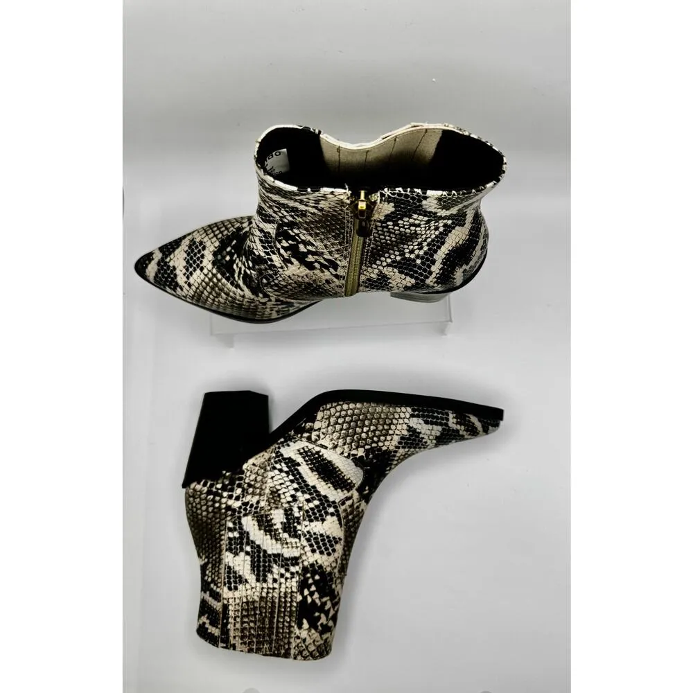 BLONDO western waterproof Elvina Bootie in Natural Snake 8.5 W - Image 3