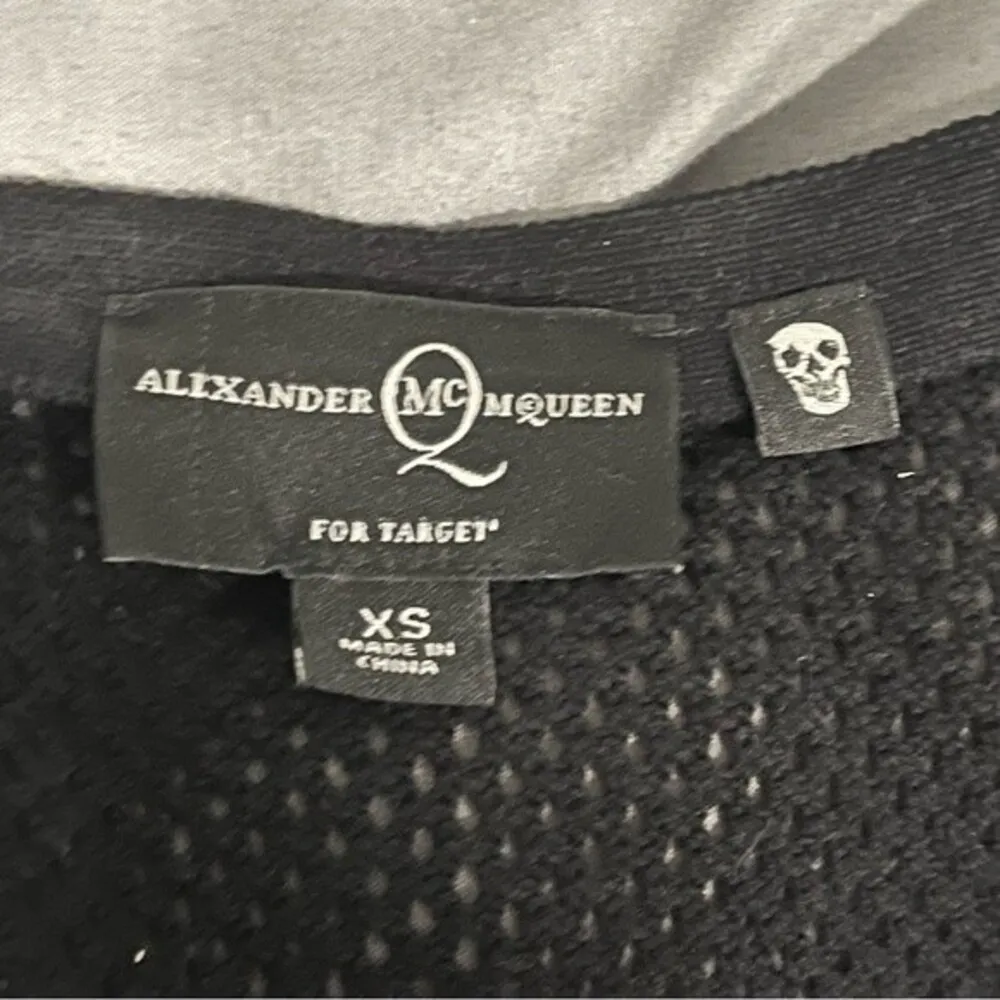 McQ Alexander McQueen x Target Mesh Cardigan in Black Size XS - Image 8