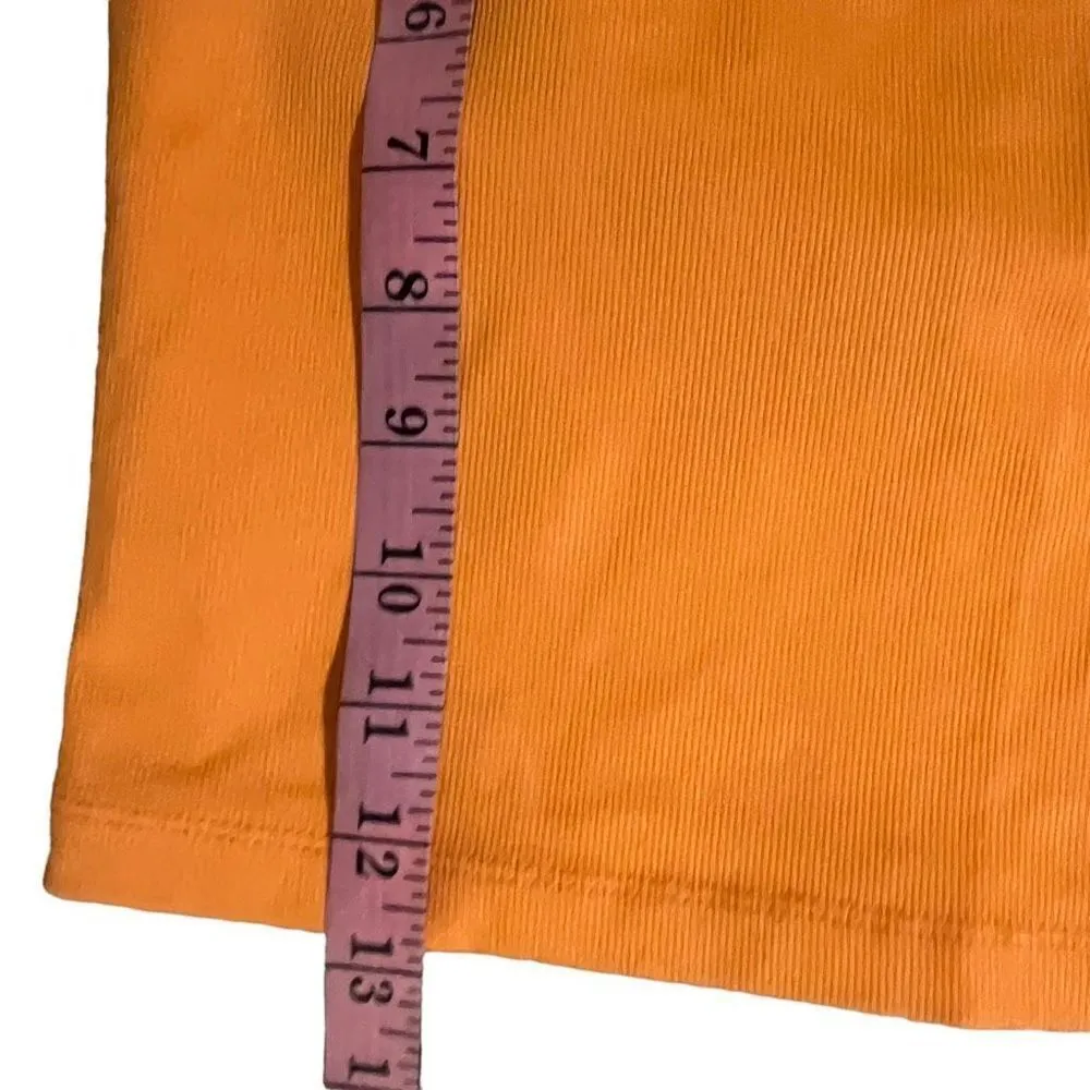  ‎Balance Athletica Orange Cropped Tank Top Size Small - Image 6