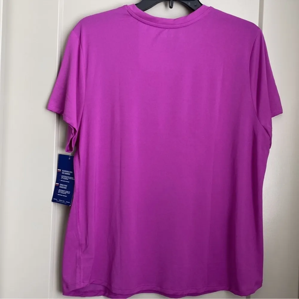 Champion Purple T-Shirt short sleeve women’s - Image 3