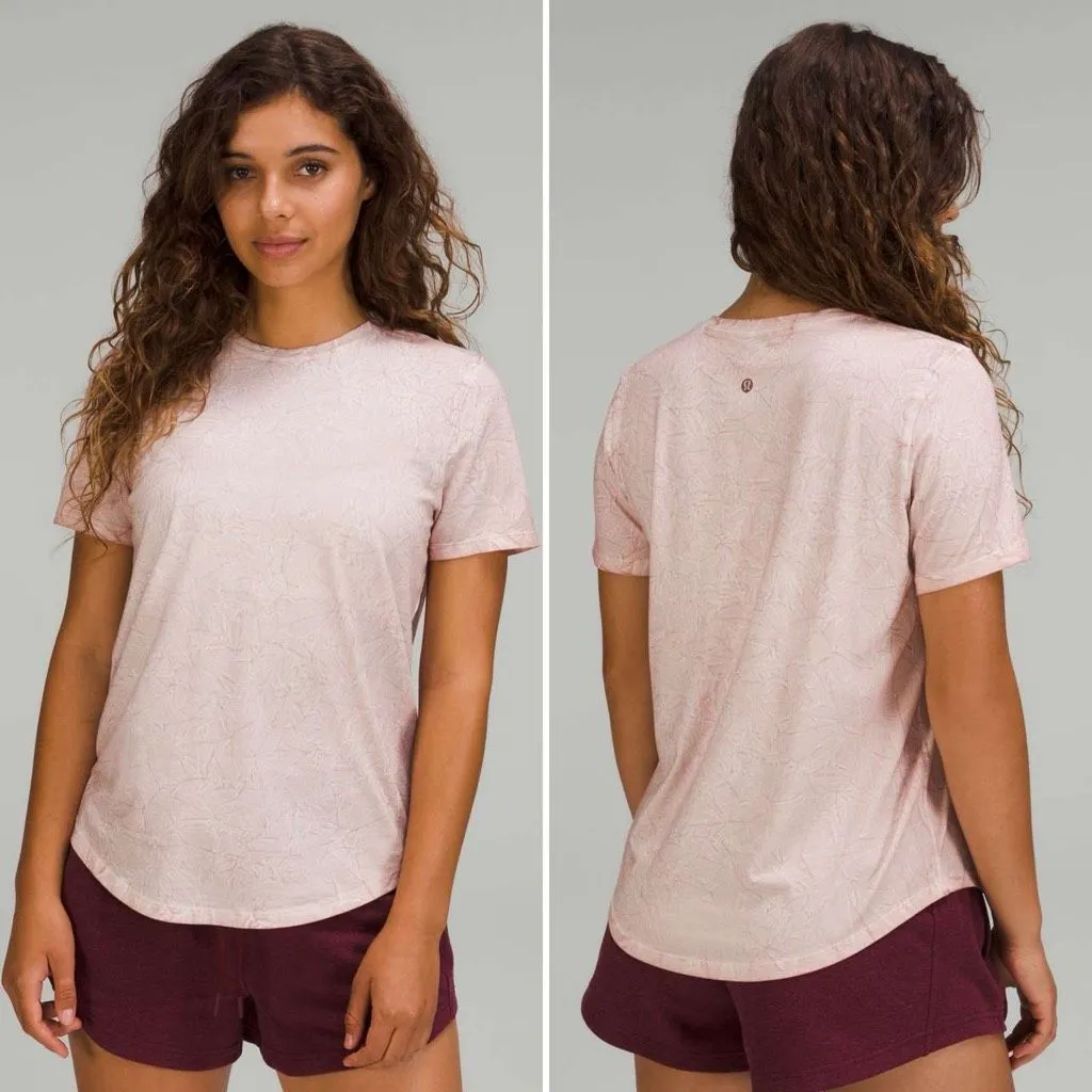 Lululemon Love Crew T-Shirt in Summit Wash Smoky Topaz Size 10 - Image 2
