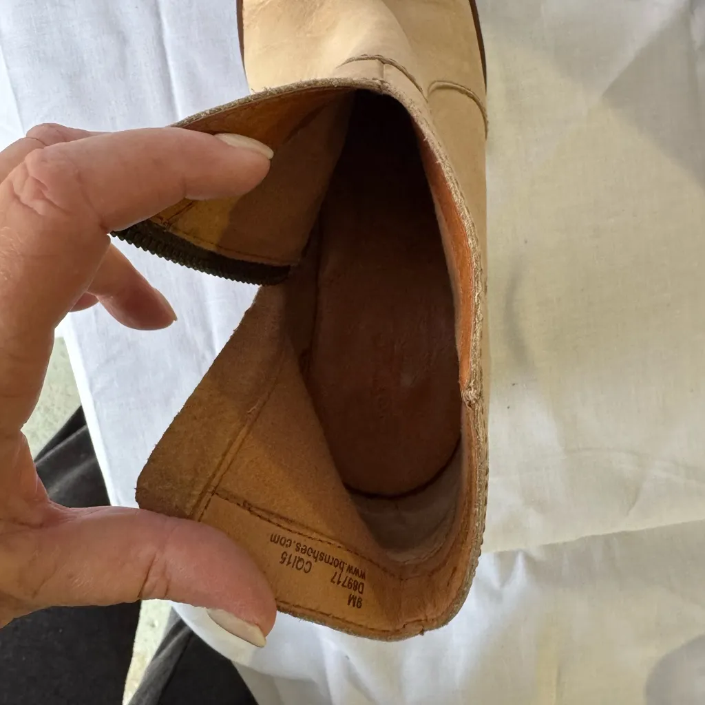 Born Ankle Booties size 9M Tan - Image 6