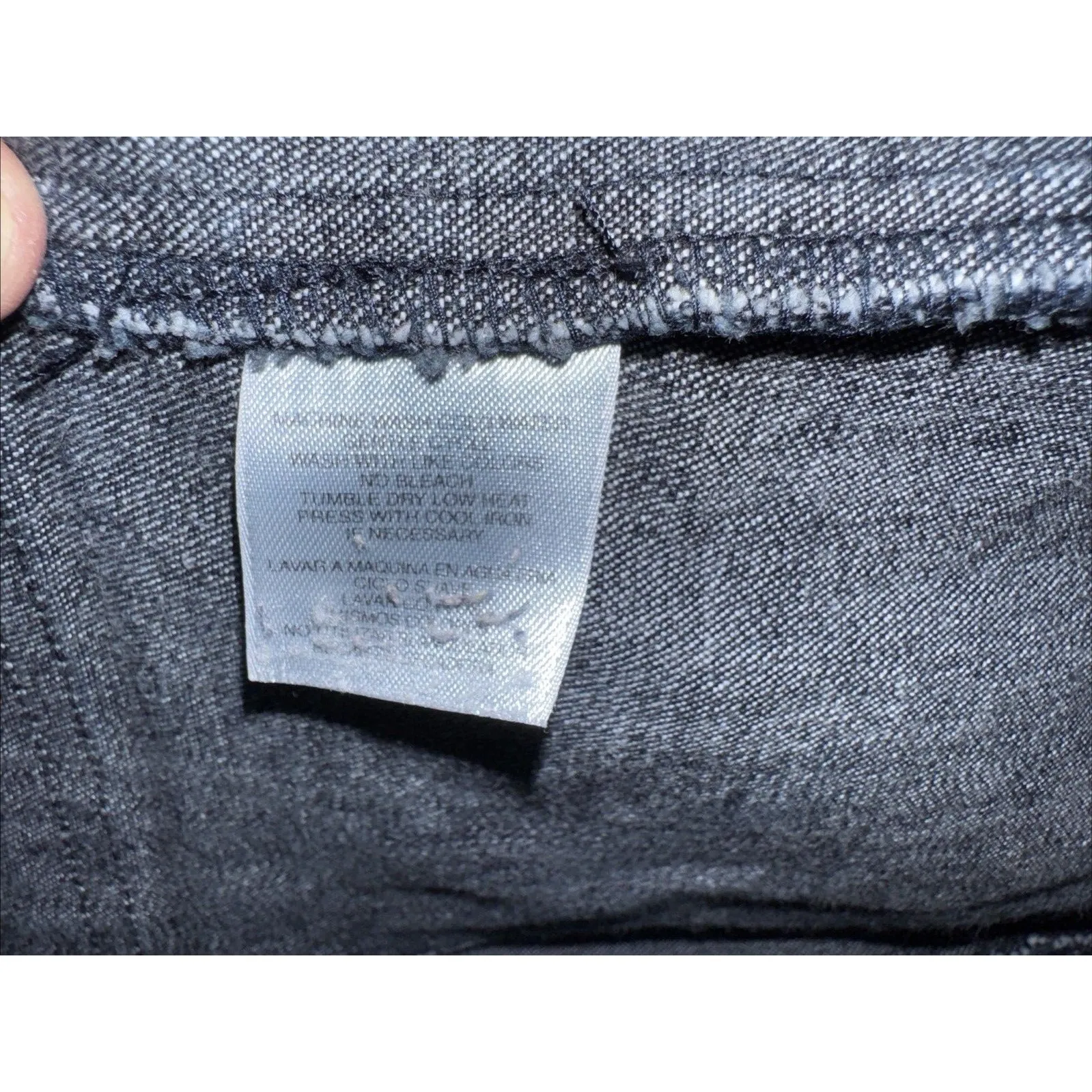 JONES NEW YORK‎ SPORT Women’s S Stretch Denim Jacket Military Style Smart Look - Image 2