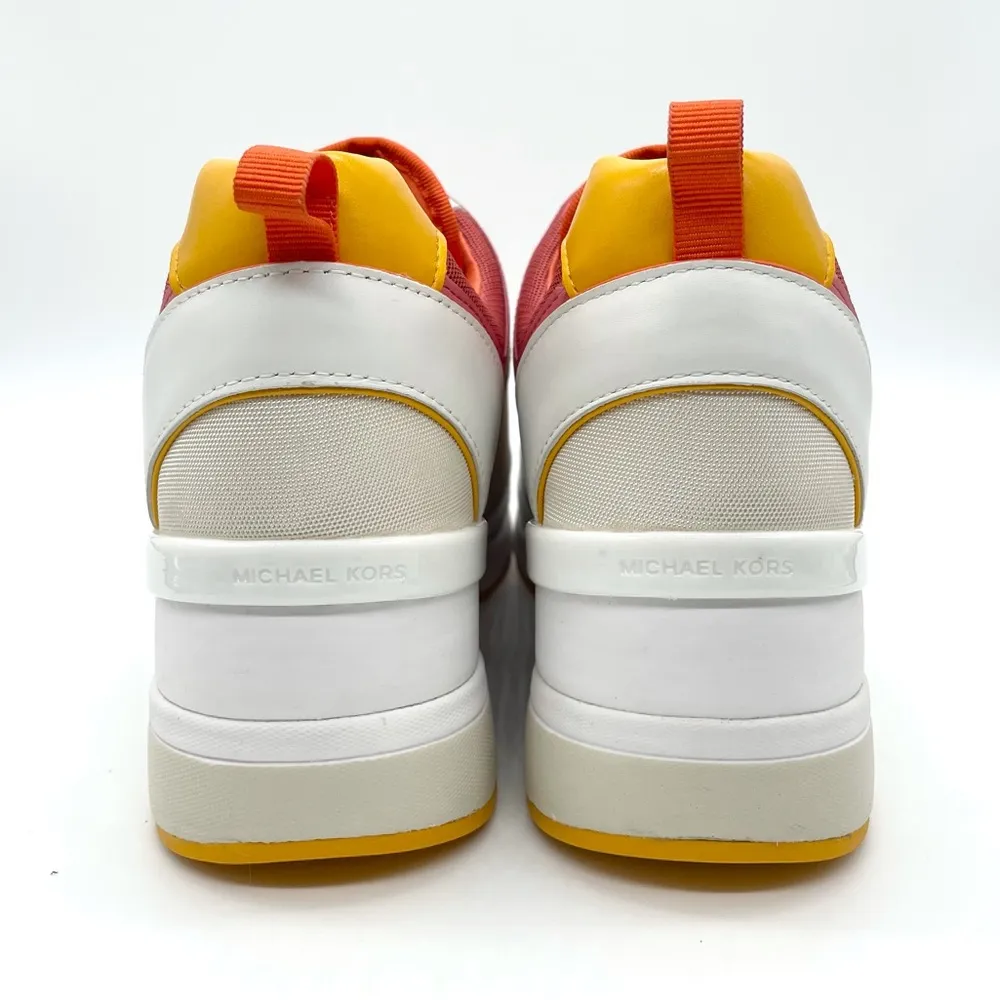 Michael Kors MK Georgie Wedge Platfrom Trainers - Image 5