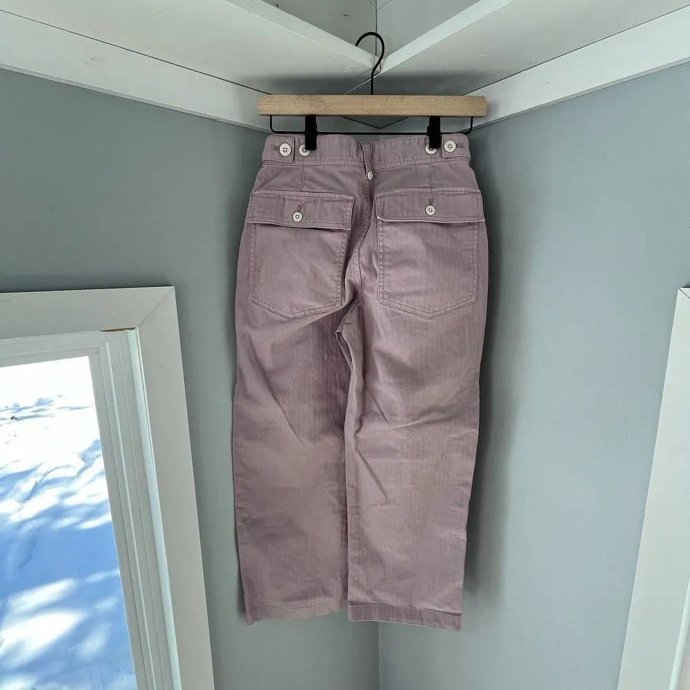 Madewell The Perfect Vintage Wide-Leg Pant: Utility Edition Women's Size 26 - Image 8