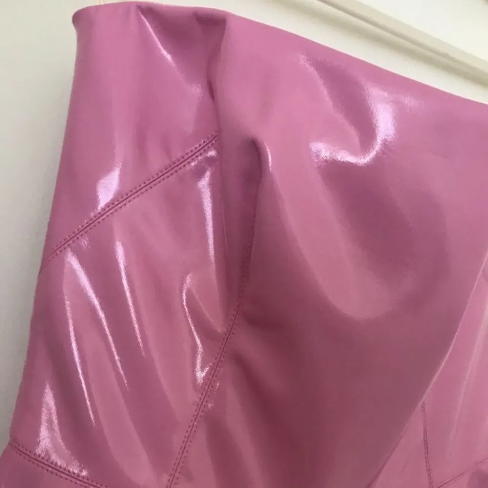 NWOT ALex Perry Powell vinyl dress Size 6 - Image 7