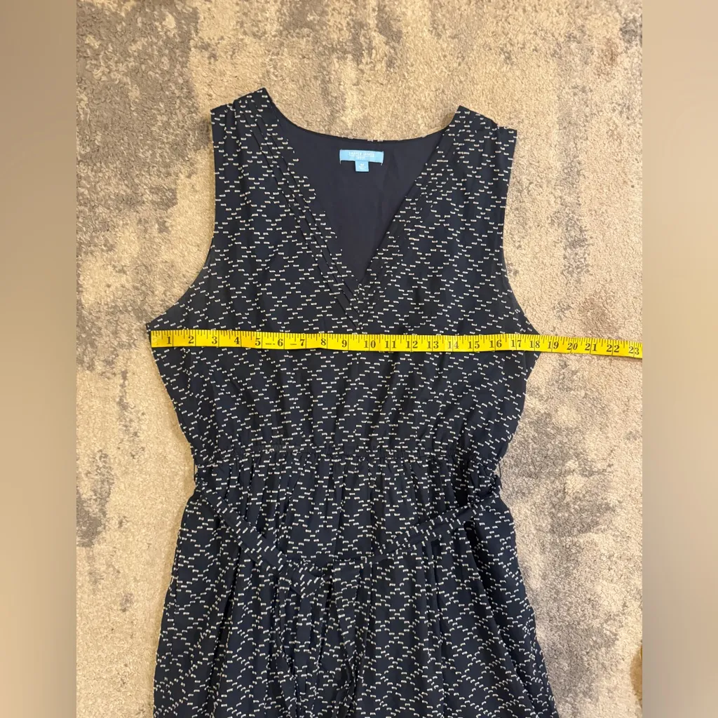 Draper James Navy Patterned Midi Dress - Image 5