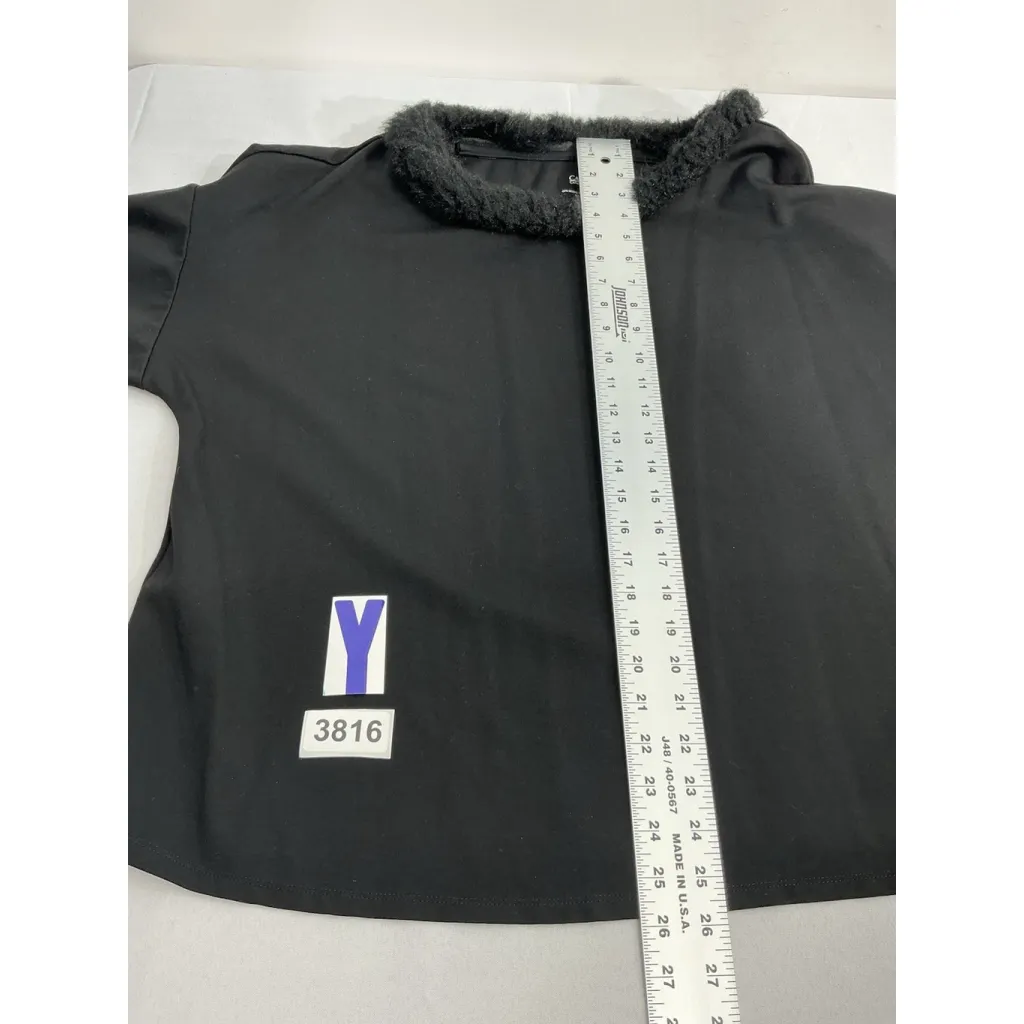 womans catherines 1x black Off The Shoulder 3/4 Sleeve Oversize Pullover Blouse - Image 8