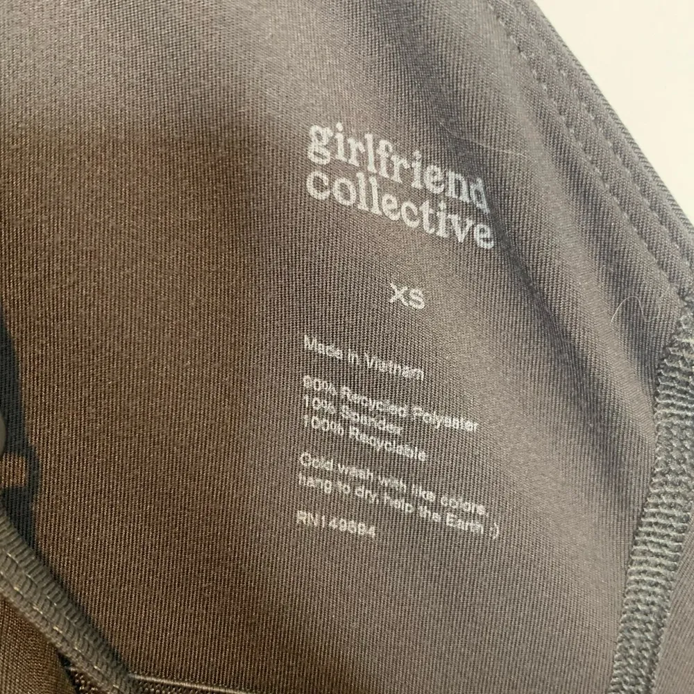 Girlfriend Collective Activewear Dress Undress Dark Charcoal Gray - Image 3