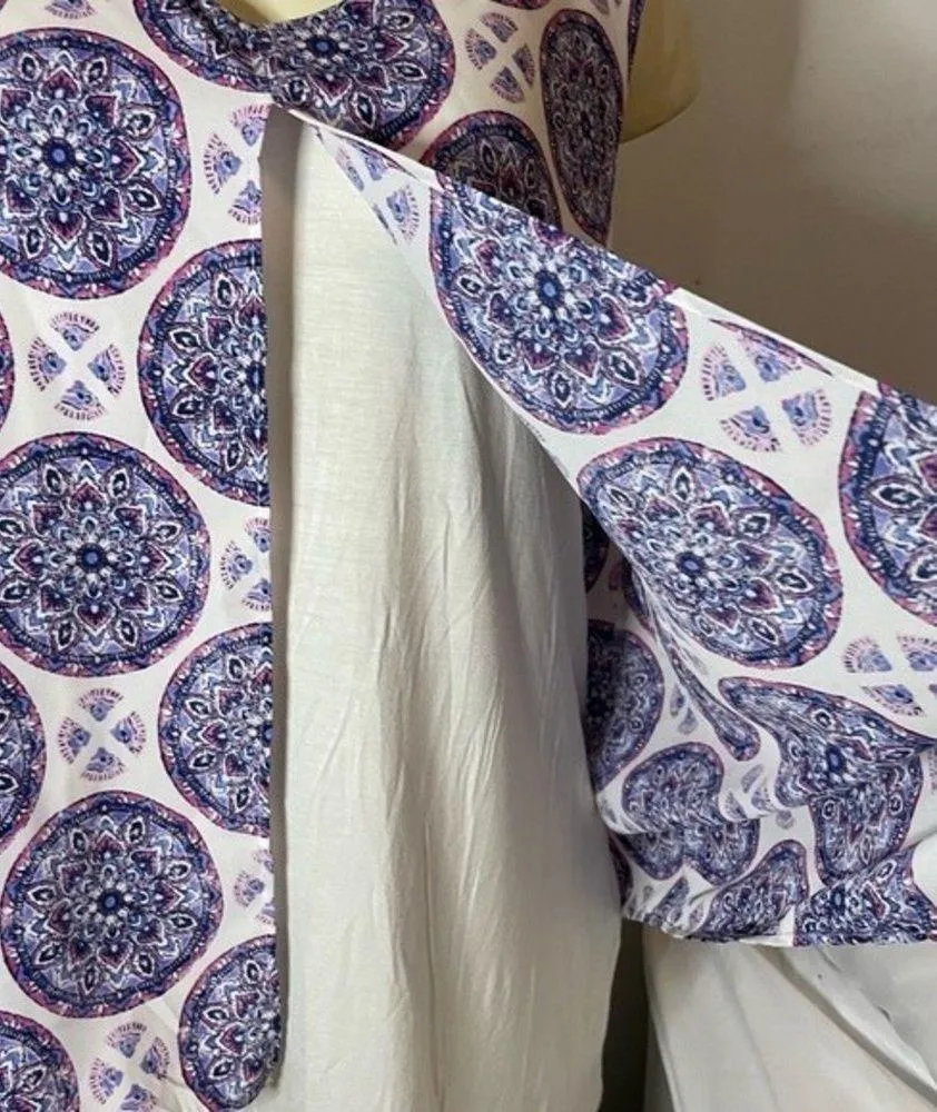 Women’s New Directions Layered Sleeveless Blouse Size XL - Image 2