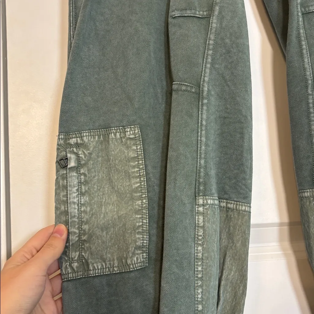 Daily Practice by Anthropologie Killington Pants XS green sweatpant jogger - Image 5