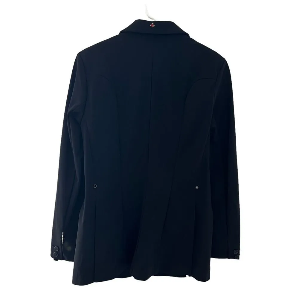 Manfredi Black Equestrian Show Riding Jacket Size 42L (Women’s Large) - Image 5