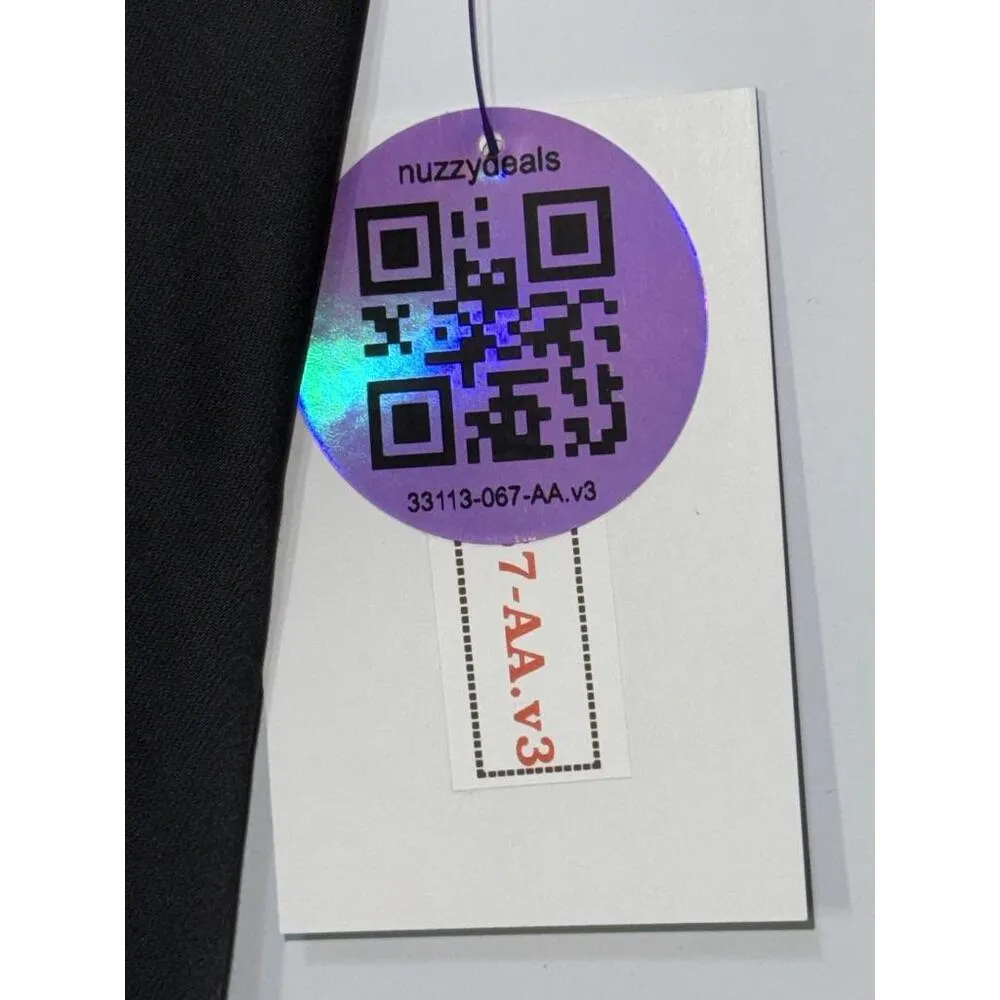 NWT Abercrombie & Fitch Black Satin Sleeveless Scoop Neck Tank Top Womens Size S - Image 8