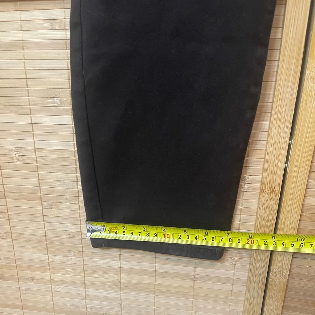 NYDJ Alina Legging Jeans Women's 14 brown Mid Rise Lift Tuck Technology pants - Image 8