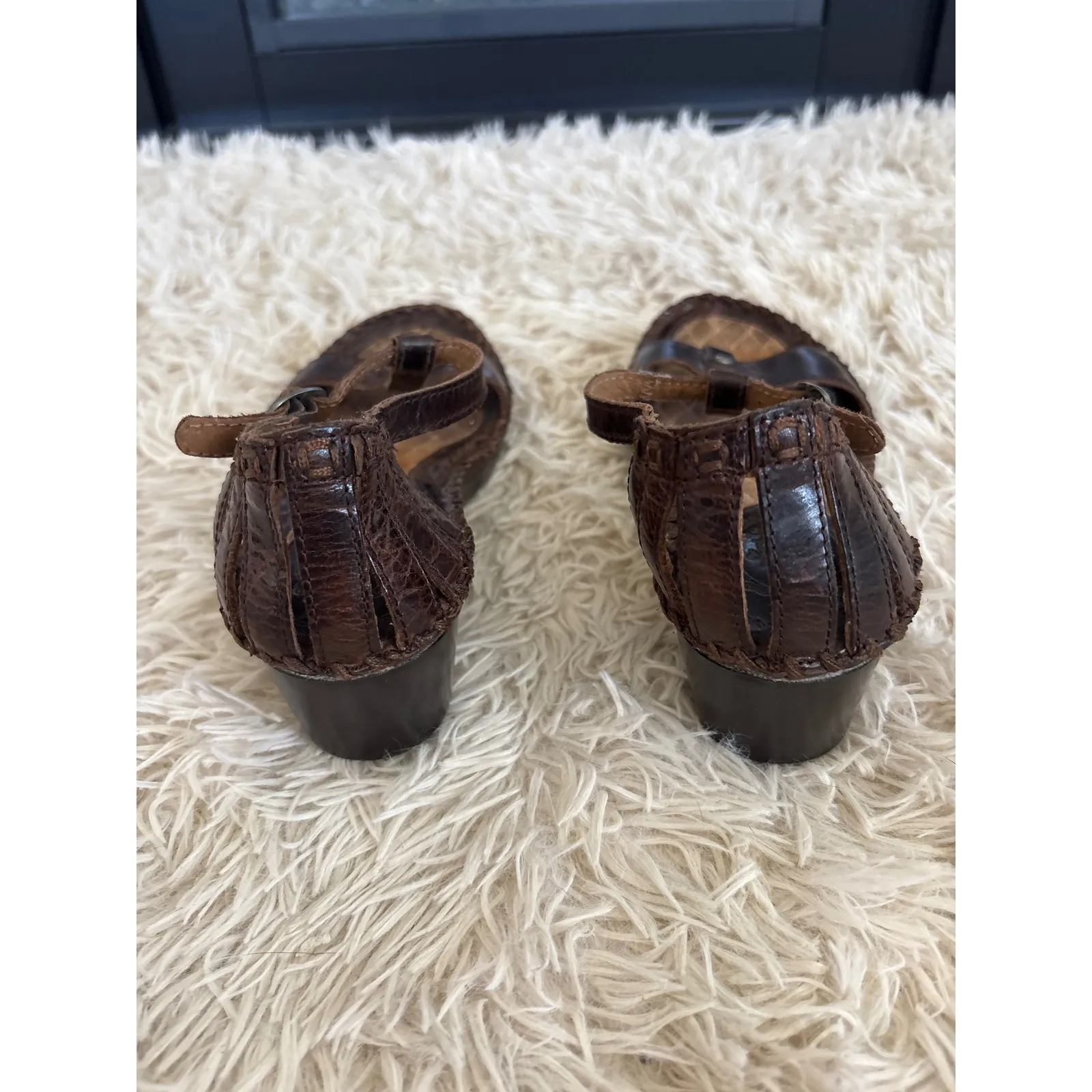 Ariat Shalimar Leather Gladiator Wedge Sandals Women's 8 - Image 5