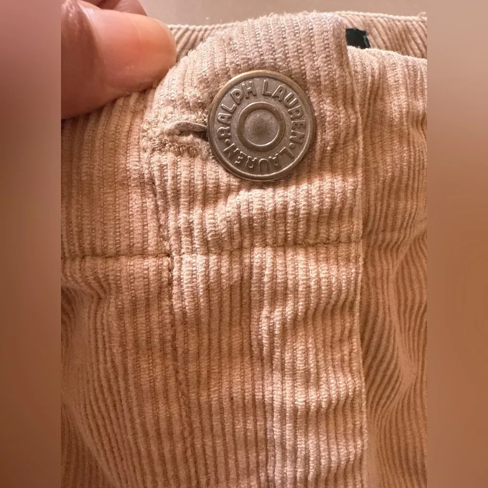 Vintage Ralph Lauren Beige Corduroy Pants LRL Lauren Jeans Plus Size W 18 - Image 13