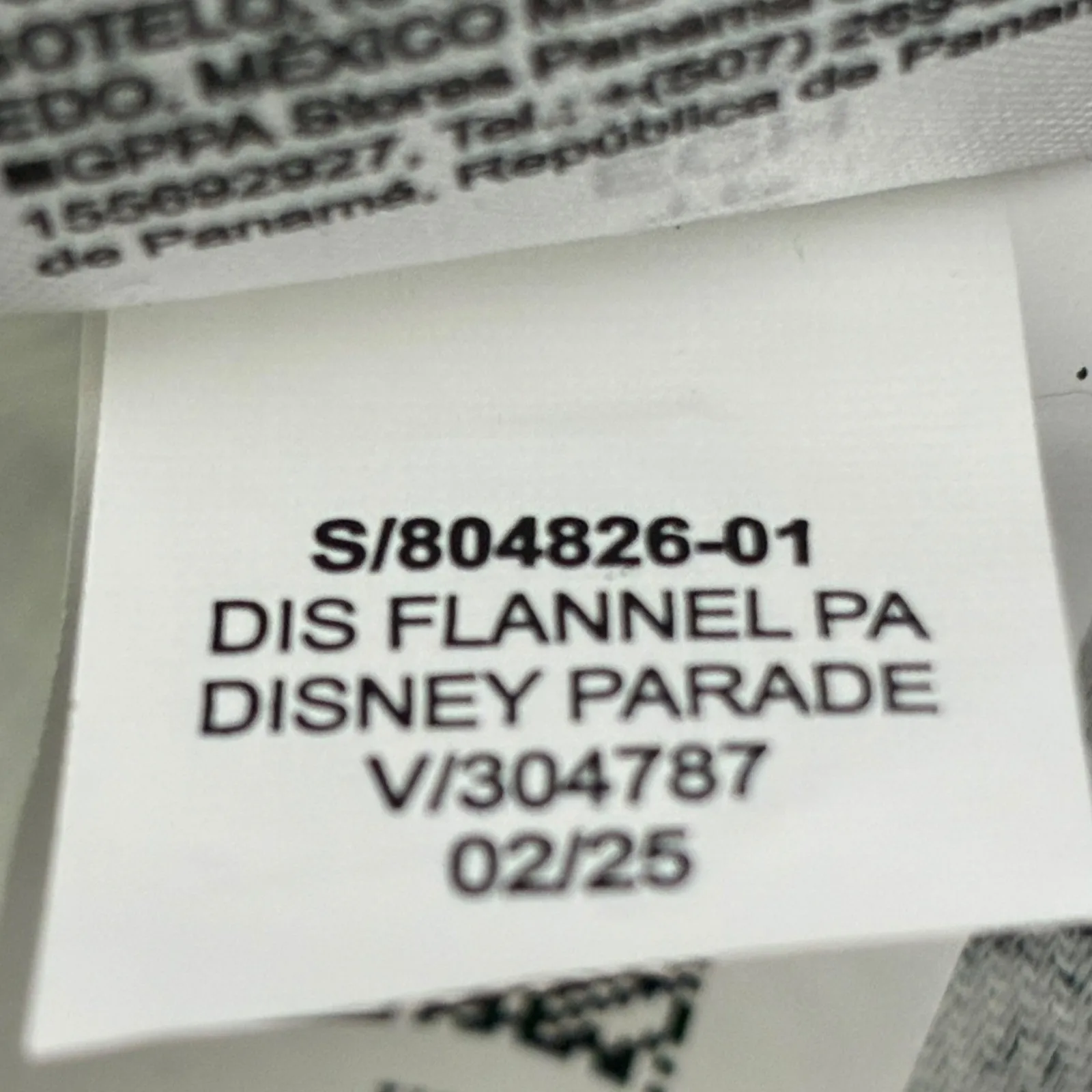 NWT Old Navy x Disney Mickey Mouse Pajama Pants Womens M White Flannel Cozy Size XS - Image 9