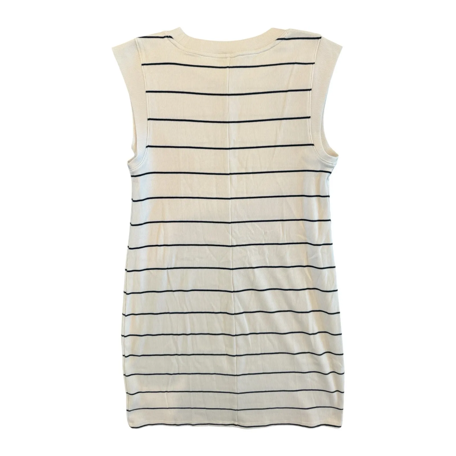 A New Day Sleeveless Striped Tank Dress Medium - Image 3
