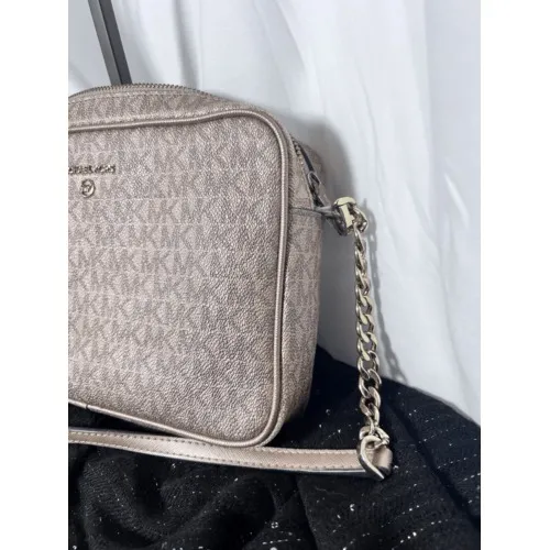 Michael Kors Rose Gold Crossbody Purse Chain‎ Detail - Image 3