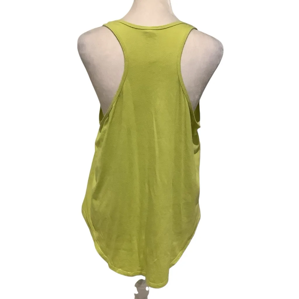 Fabletics Women’s Neon Yellow Oversized Tank Top Size Medium - Image 3