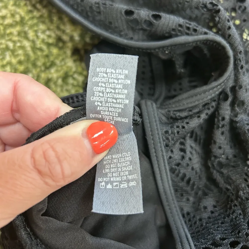 Aerie Criss cross back crotchet one piece swim - Image 3