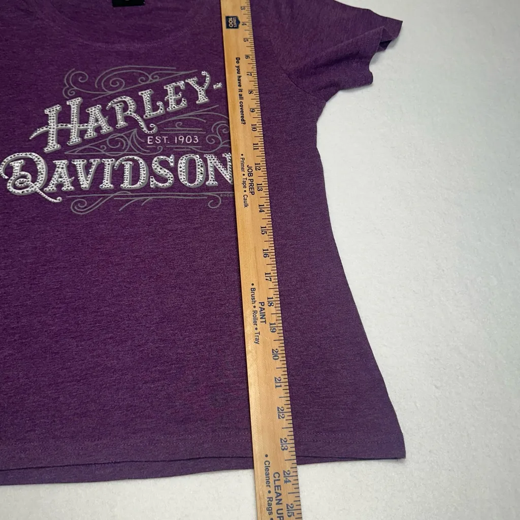 Harley Davidson Purple Graphic T - Image 8