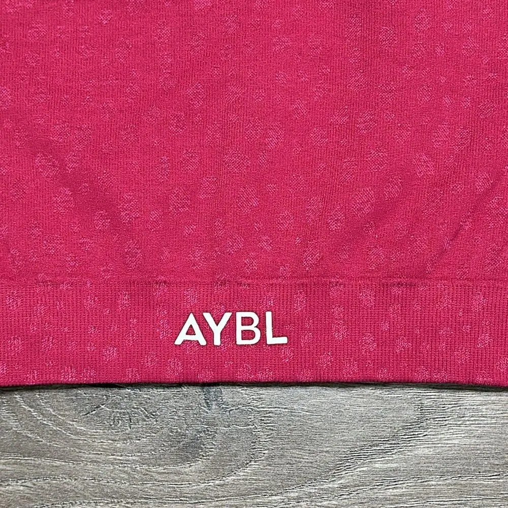 Two AYBL Evolve‎ Speckle Seamless Crop Training Tanks Link And Blue Size XS - Image 7