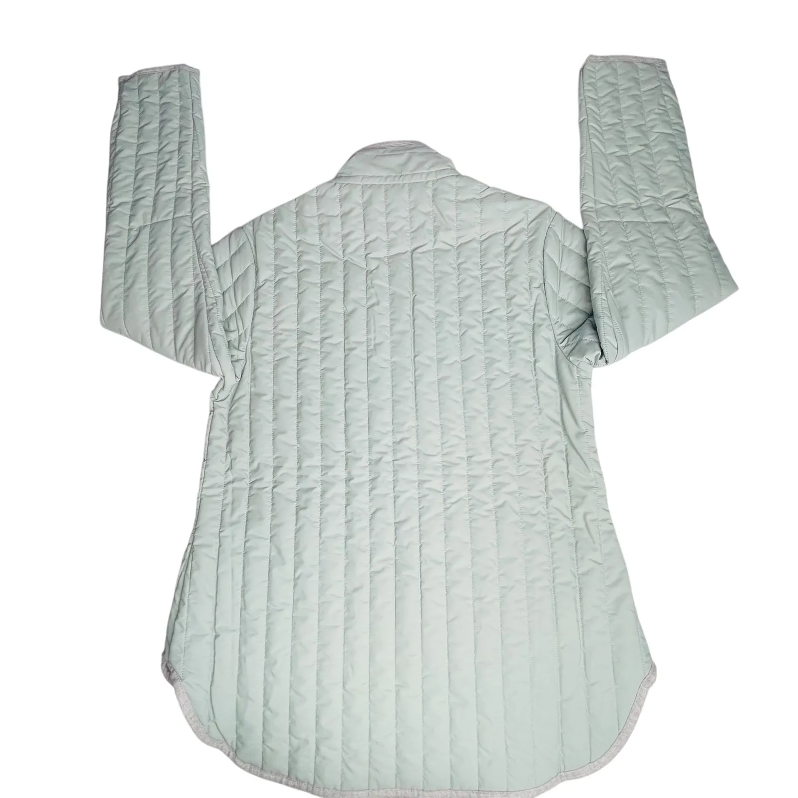 Peter Millar Pippin Quilted Travel Jacket Size Small Sage Fog Green New Golf - Image 3