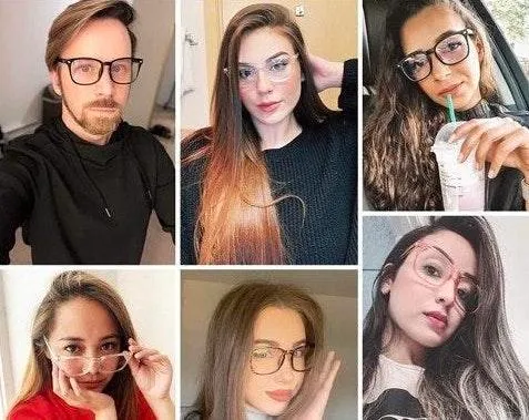 Gaoye Computer Reading Blue Light Glasses Leopard Frames - Image 8