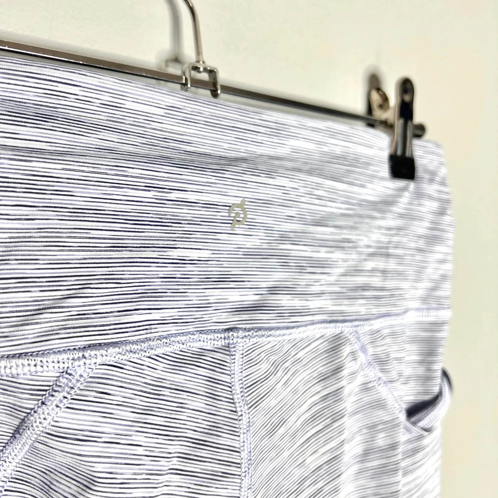 Peloton Blue Space Dye Logo Matching Set Size Small Sports Bra Leggings - Image 6