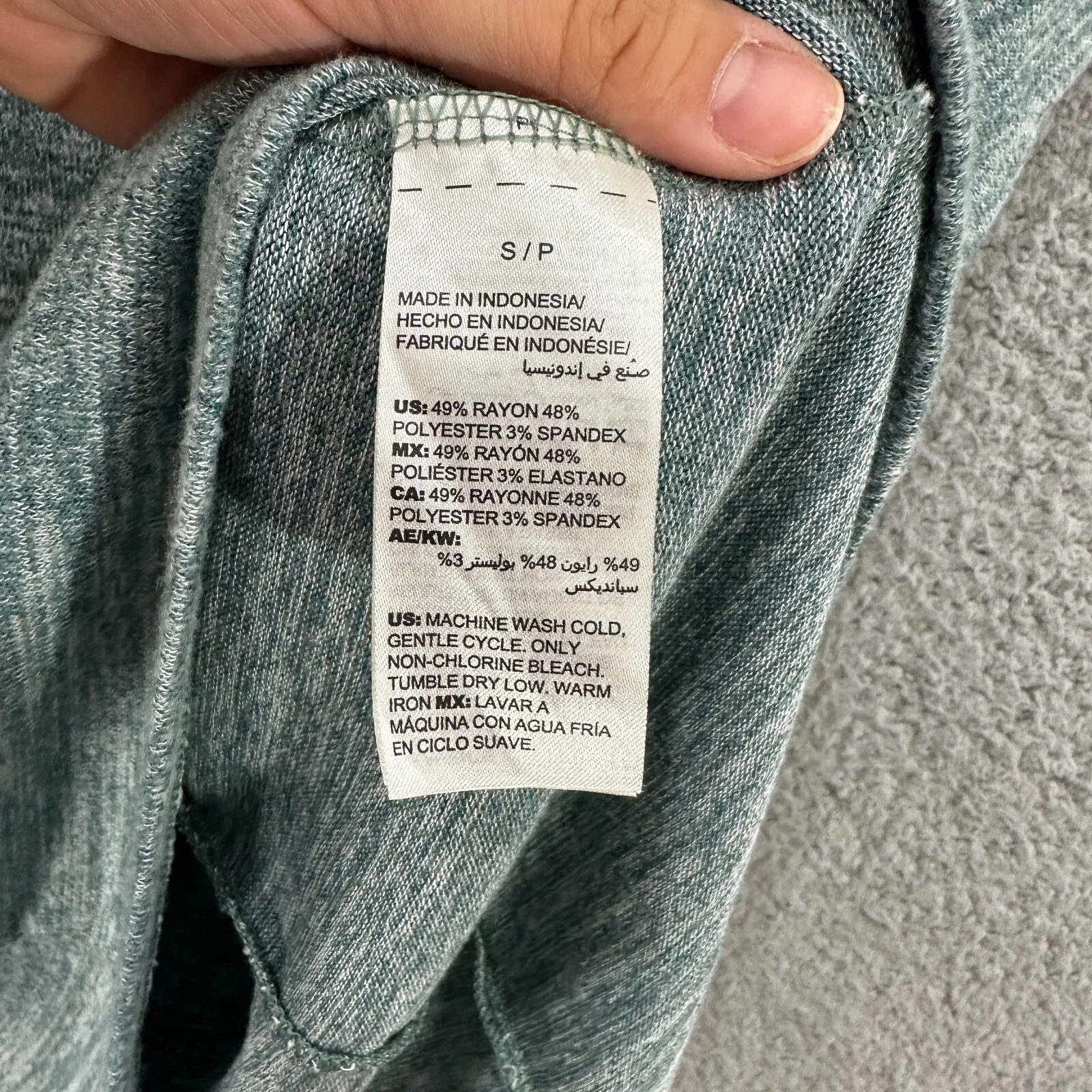 Soma Green Short Sleeve Pajama Top Womens Small Scoop Neck‎ Lounge Comfy Cozy - Image 5