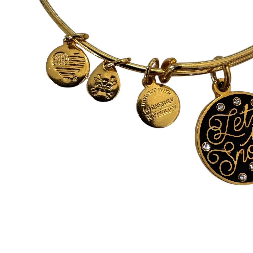 Alex and Ani Let it Snow Bangle Bracelet - Image 6
