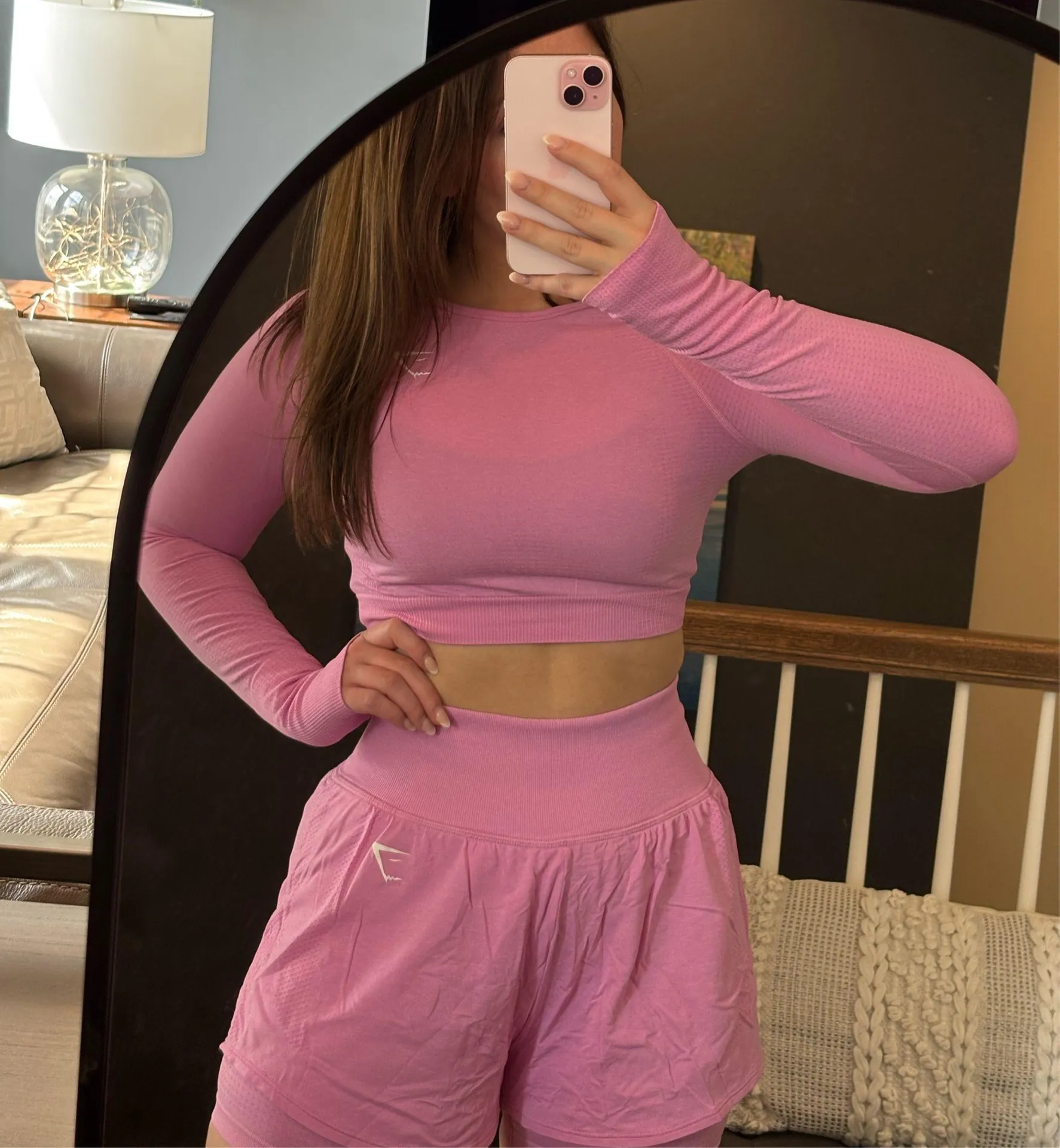 Gymshark Pink Set - Image 2
