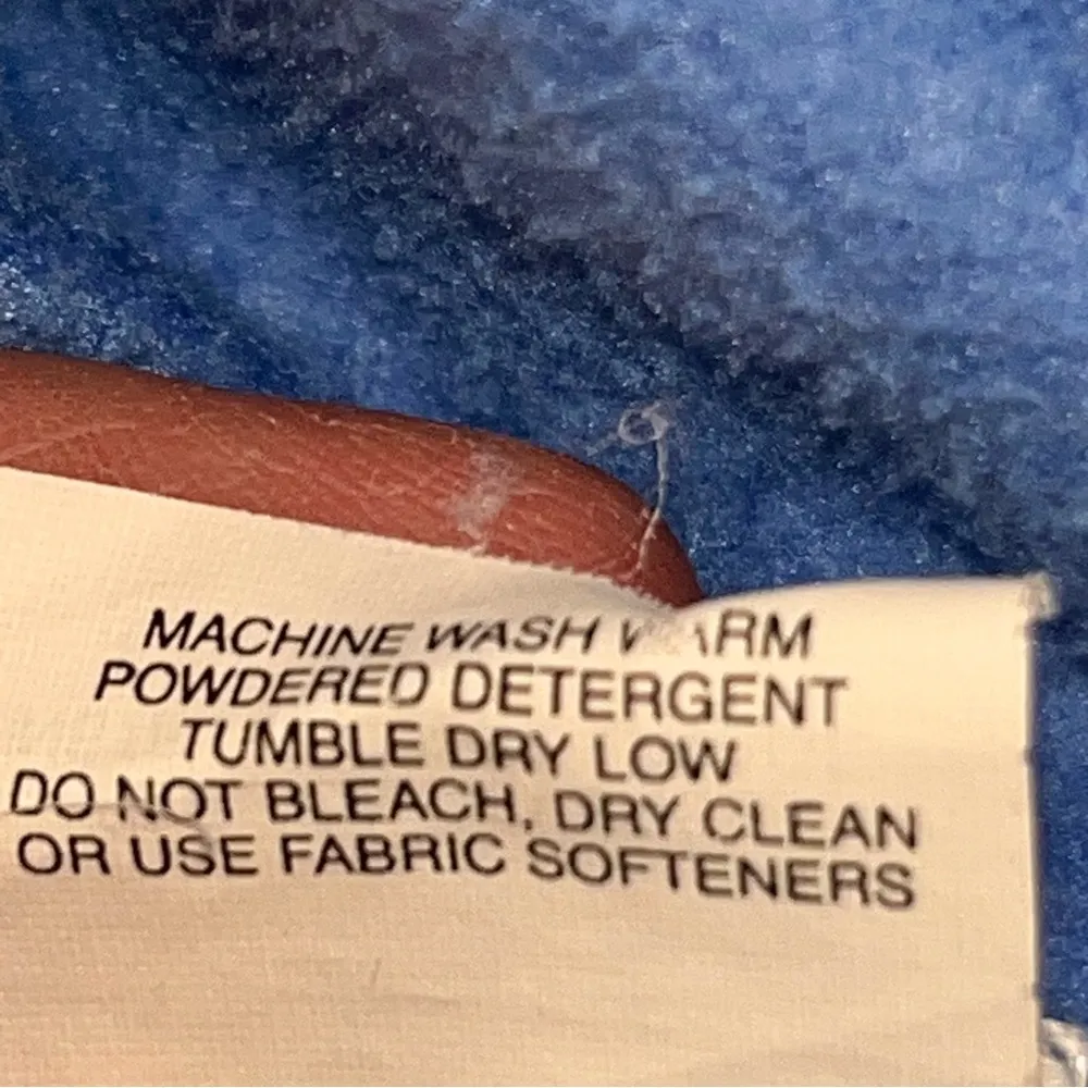 Marmot Women’s Blue Fleece 1/2 Zip Pullover size Small - Image 7