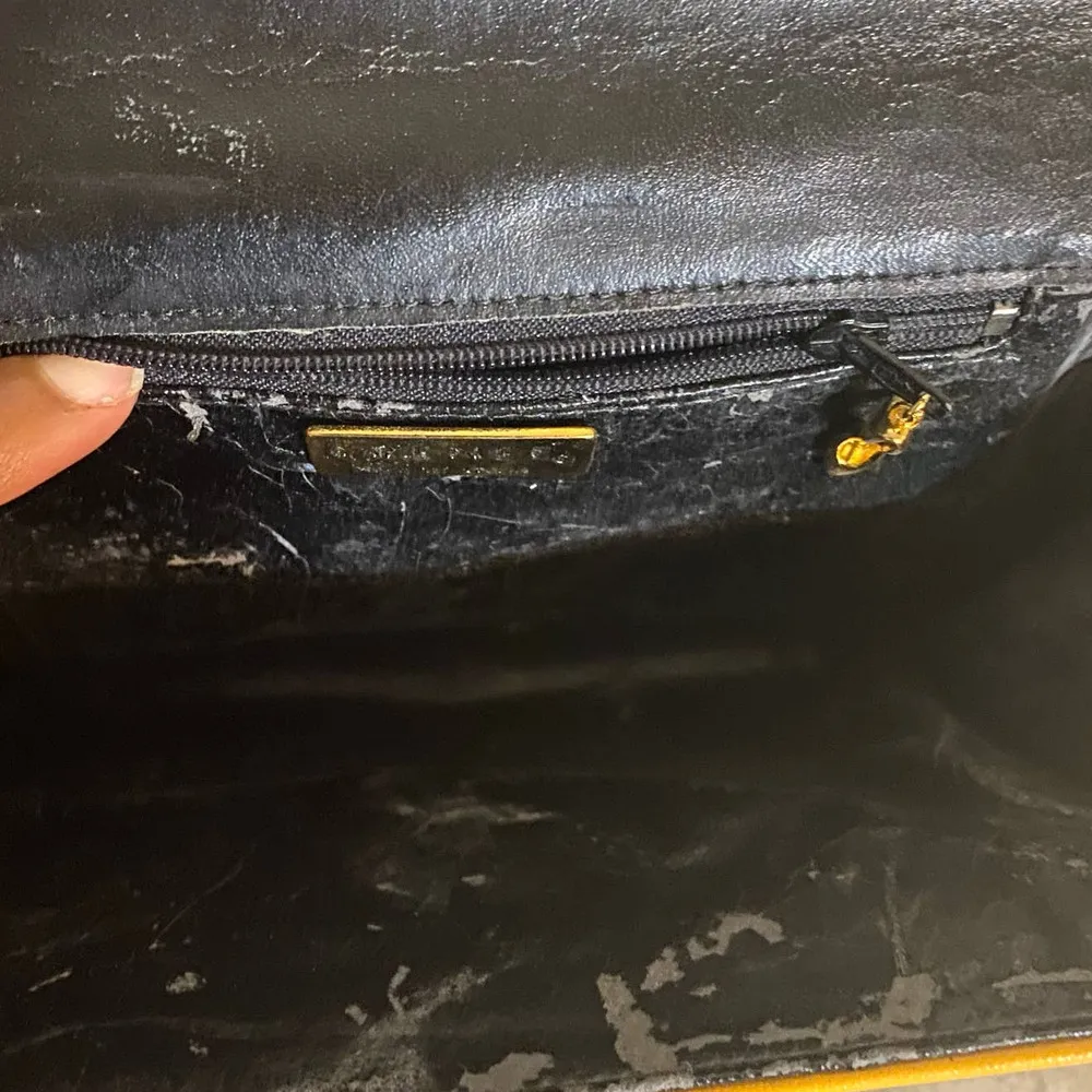 Multicolor Colorblock Envelope Crossbody Bag in Red/Yellow/Black/Royal Blue/Teal - Image 8