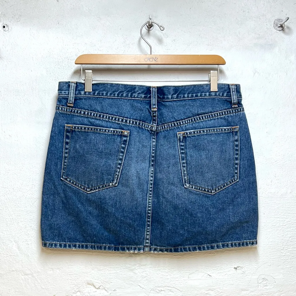 Vintage GAP Denim Mini Skirt - Image 2