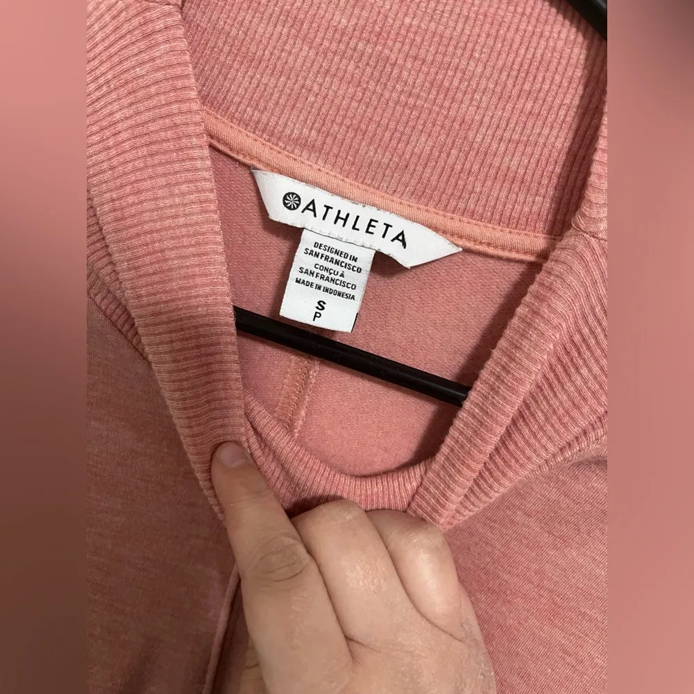 Athleta Blush Pink Apollo Crewneck - Image 3
