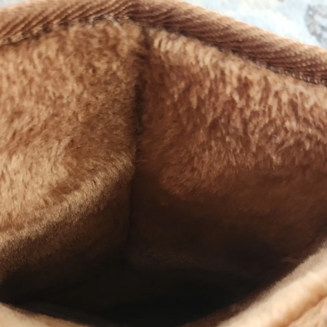 Eskis Faux Fur Lined Boots Brown 9 - Image 8