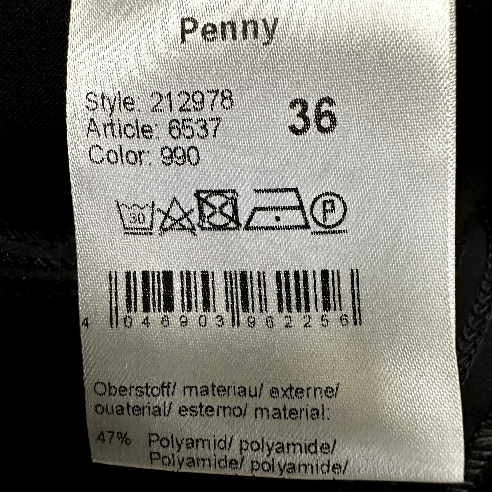 Raffaello Rossi Penny Techno Cotton Superstretch Leggings Mid Rise Black 36 6 S - Image 4